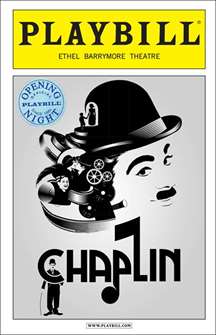 Chaplin the Musical Limited Edition Official Opening Night Playbill 